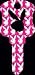 Playboy Crystal Pink Kwikset KW1 House Key