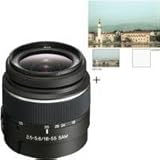 Sony DT 18-55mm f/3.5-5.6 Standard Zoom Lens Kit, for (alpha) DSLR with Tif ....