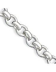 Sterling Silver Link Bracelet QG1534-7.25"