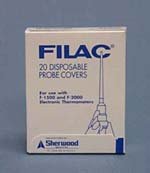 Kendall Probe Cover Accessory For Filac Model F 1500 Andf 2000 Electronic Thermometer - Box of 500