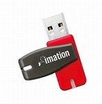 Imation Nano Flash Drive (フラッシュドライブナノ) レッド 2GB UFDN2G