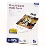 Epson Double Sided Photo Paper Matte 8-1/2x11 9.7mil 50/pkg