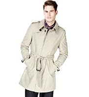 Autograph Cotton Rich Trench Coat with Stormwear™