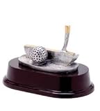 Pewter Finished Putter Sporting Goods Golf Gifts