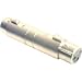 American Recorder (ART) XLR Female to XLR Female Adapter, Nickel