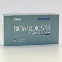 Biomedics 55 UV Evolution, Durchmesser: 14.2, Dioptrien: -3,75