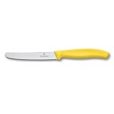 VictorinoxSwissClassic4-1/2-InchUtilityKnifewithRoundTip,YellowHandle