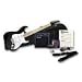 Silvertone  SS10 PAK BK Silvertone SS10 Citation Guitar & Amp Package, Liquid Black