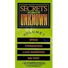 Secrets of the Unknown, Volume 1 (Space, Stonehenge, Lake Monsters, Big Foot) [VHS]