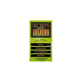Secrets of the Unknown, Volume 1 (Space, Stonehenge, Lake Monsters, Big Foot) [VHS]