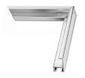 Silver Grey Flat Metal Frame - 0.40" Wide - Photo / Picture / Poster Frame - 12 Sizes Available