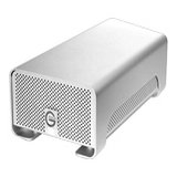 G-Tech G-RAID2 - Hard drive array - 2 TB - 2 bays ( SATA-300 ) - 2 x HD 1000 GB - FireWire 800, Hi-Speed USB, FireWire 400 (external)