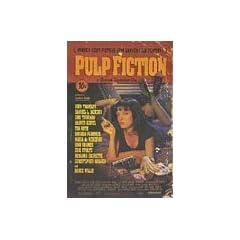 Pulp Fiction: Uma with Credits / Filmplakat