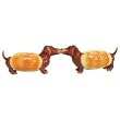 Hot Diggity Dogs Ketchup & Mustard Magnetic Shakers