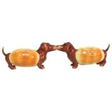 Hot Diggity Dogs Ketchup & Mustard Magnetic Shakers