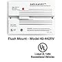 MTI Industries 40-442A-WT 12-V Flush Mount LP Gas Detector