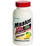 Maalox Quick Dissolve Maximum Tablets Lemon 65 Ea