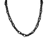 Black Stainless Steel Necklace
