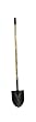 Shovel Long Handle Round Point Forged Handle Tuffbuilt