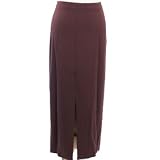 Wealth of Nations Long Cranberry Modal Skirt - 18