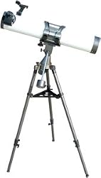 Galileo 1100x120mm Newtonian Reflector Telescope - White Satin (QR-120)