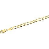 14K Yellow Gold Figaro Chain - 16 inches