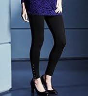 Maternity Side Popper Full Length Leggings