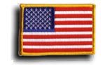 USA - Country Rectangular Patches
