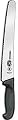 R H. Forschner by Victorinox 10-1/4-Inch Curved Blade Bread Knife, Black Fibrox Handle