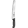 Victorinox 10-1/4-Inch Wavy Bread Knife, Black Fibrox Handle