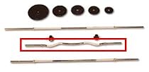 47in x 1in Chrome E-Z Curl Bar (EA)