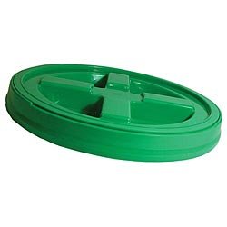 Gamma Seal Lid - Green - For 3.5 to 7 Gallon Buckets or Pails On Sale