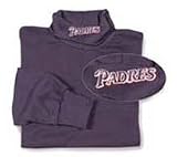Baseball Shirt - San Diego Padres Turtleneck by Majestic