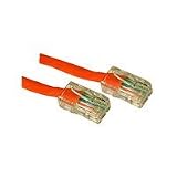 Cables To Go - 26704 - 14ft CAT5E 350Mhz  Crossover Patch Cable Orange