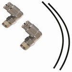 Hustle Paintball Standard Macroline Kit - (2) 90 Fittings & (2) Hose