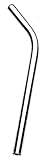 Pyramid 'Lay Back' Bicycle Seat Post, Chromoly, Silver