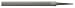 Nicholson 21858N 10-Inch Half Round Bastard File without handle