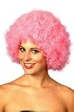 Fancy Dress Costume - Pink Economy Curly Wig [Toy]