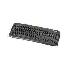 Saitek K80 Compact USB Tastatur, schwarz