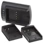 Delkin Devices DD/DUC BP511-US Dual Universal Charger Package with 2 Plates for Canon BP51