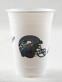 Seattle Seahawks Plastic Cup (24 Pack)