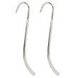 Silver Tone Metal Bookmarks 4.75 Inches (x2) - Fun Craft Beading Project