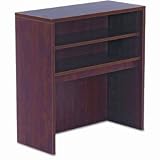 ALERA / ALEVA293415MC / Valencia Series Open Storage Hutch, 34w x15d x36h, Medium Cherry / Sold as 1 EA