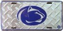Penn State License Plate (Diamond Plate)