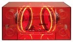 Legacy LBNP122 12-Inch 1200 Watt Plexiglass Bandpass System with Neon Woofer Silhouette