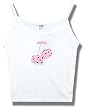 LOW RIDER - Fuzzy Dice - White Junior Girls Shirt / Camisole