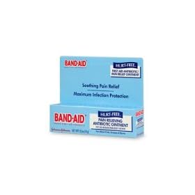Band-Aid Hurt-Free Pain Relieving Antibiotic Ointment - .5 oz