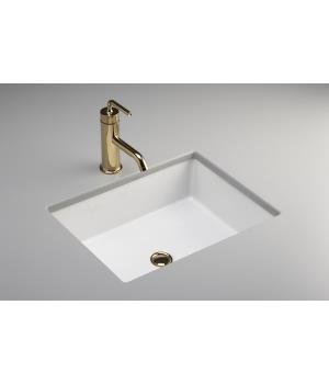 Kohler K-2882-0 Verticyl Rectangle Undercounter Lavatory, White
