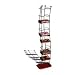 Kitchen & Housewares : Wave Innovative Steel and Cherry Storage Tower
