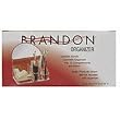 Brandon Cosmetic Organizer with 10 Compartments and Mirror #8105